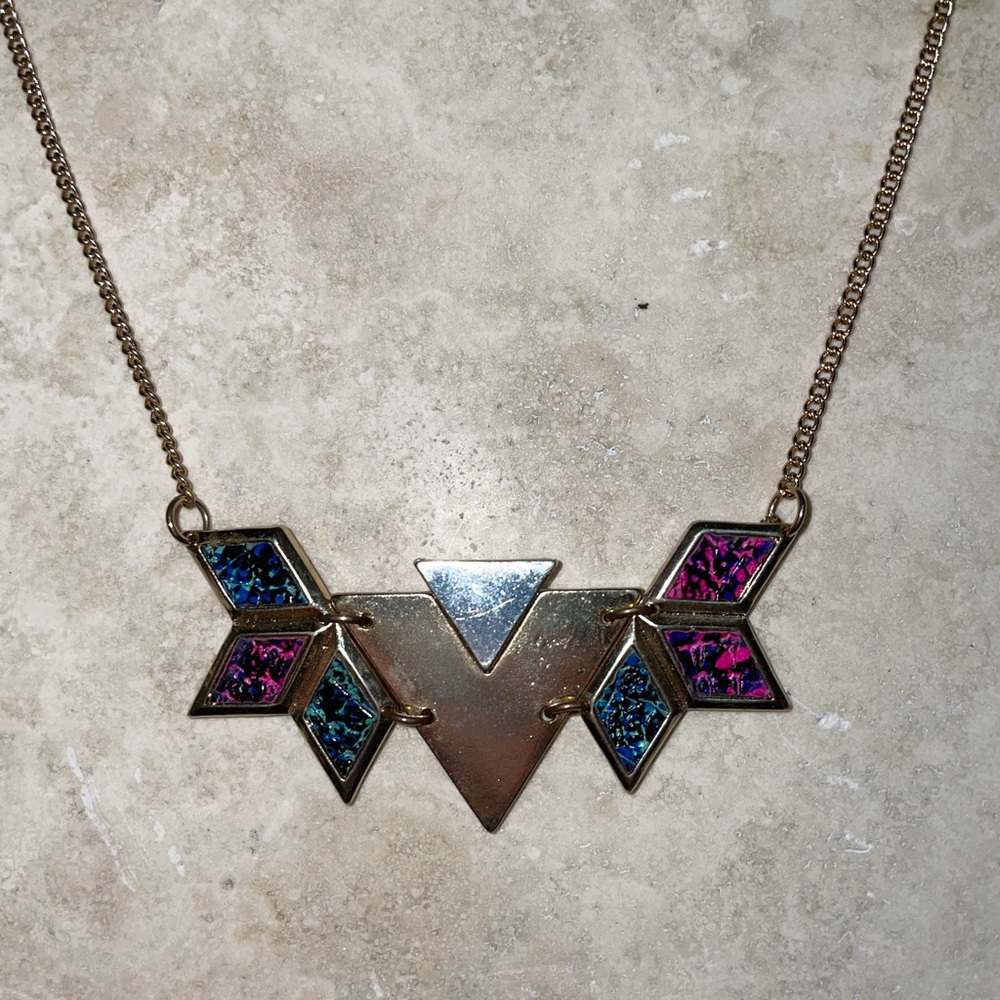 Geometric Necklace